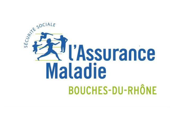 Logo de la Caisse Primaire d'Assurance Maladie des Bouches-du-Rhône