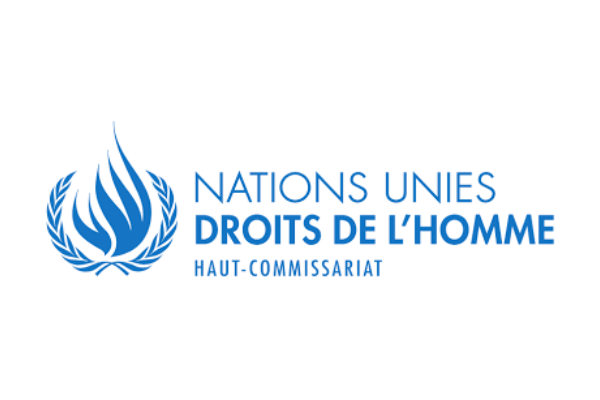 Logo du Haut Commissariat des Droits de l'Homme des Nations Unies, pour le Fonds de contributions volontaires des Nations Unies pour les victimes de la torture.