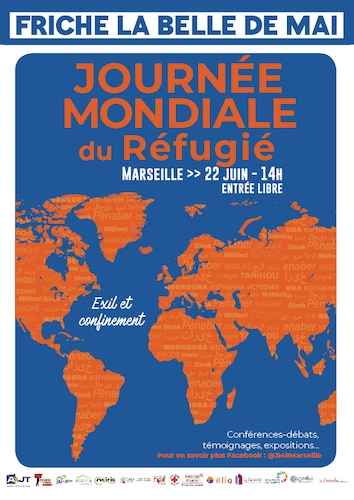 Affiche de la Journée Mondiale des Réfugiés 2021