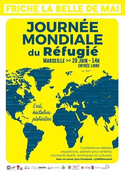 Affiche de la Journée Mondiale des Réfugiés 2019