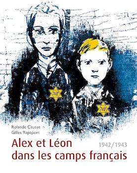 Couverture du libre "Alex et Léon dans les camps français"