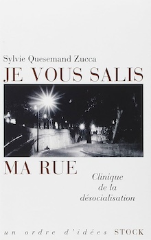 Couverture du livre "Je vous salis ma rue"